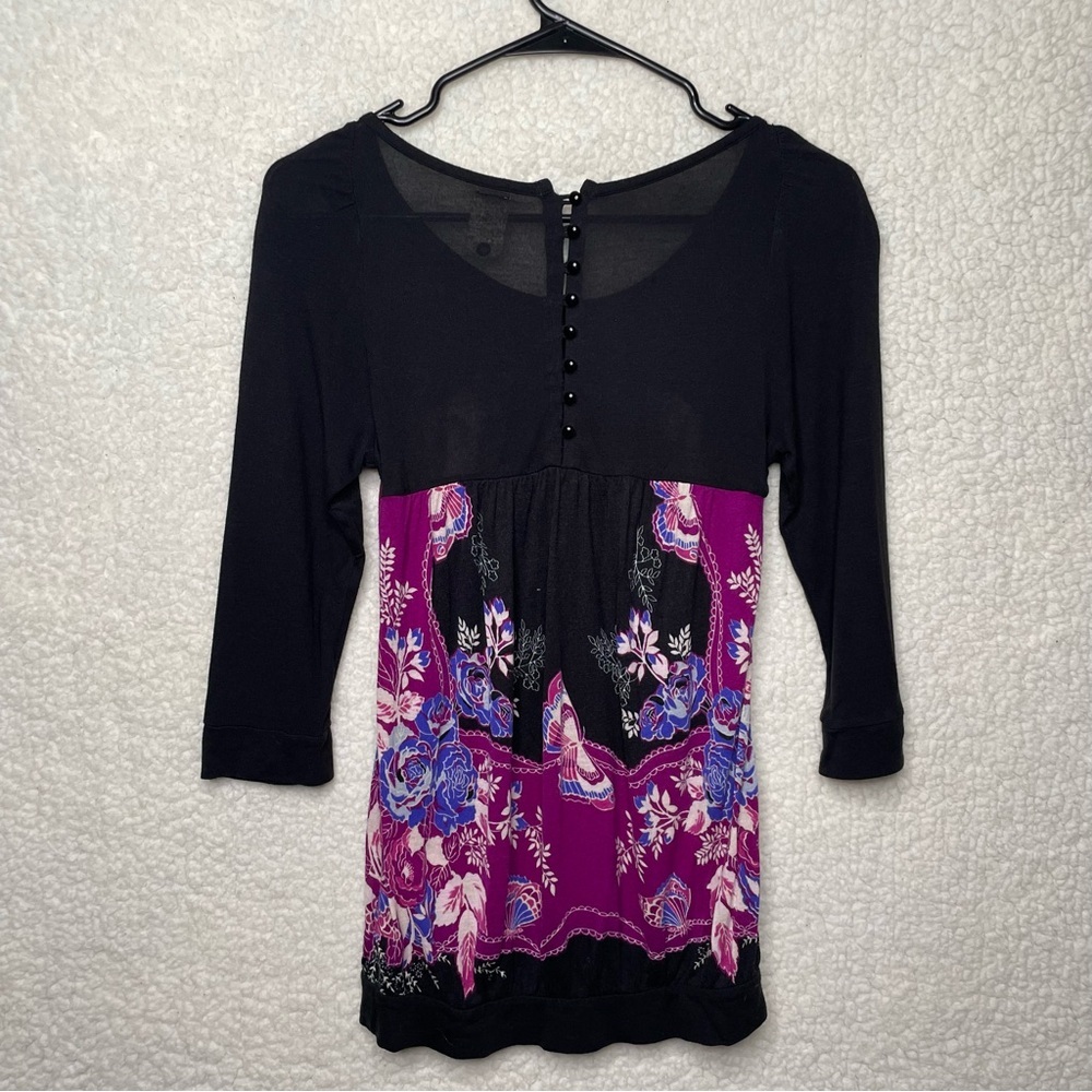 Vintage Y2K 90s Free People boho tunic top small - Picture 3 of 12